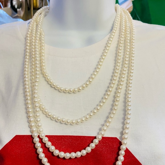 ❤️‍🔥3/10$ Fashion beaded white necklace | S🅰️LE | New - Picture 2 of 5